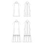 Vogue Patterns V1802A Patrons de robes pour femme en papier Tailles XS S-M-L-XL-XXL