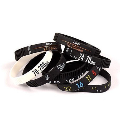 DSLRKIT Ensemble de bracelets pour photographe avec objectif d'arrêt