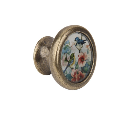 Sharplace Bouton Rond Poignée Vintage Rétro de Porte 36 mm pour Tiroir