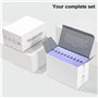 Trabricks Lot de 10 plateaux de rangement 2 en 1 anti-déversement et outils de peinture sans statique, accessoires de peinture d