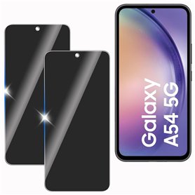 KULAIKE 2 Pièce Anti-Espion Verre Trempé Protecteur pour Samsung galaxy A54