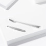 TWEEZERMAN Rasoir à sourcils avec mini pince à épiler inclinée (mini Slant Tweezer & Brow Razor) Argenté