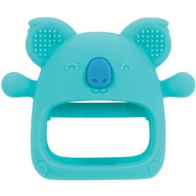 Moufle gants de dentition - NUBY - Koala - Silicone - Bleu