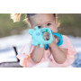Moufle gants de dentition - NUBY - Koala - Silicone - Bleu
