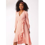 NEW LOOK UN6750A Robe portefeuille pour femme avec longueurs et manches variantes A (38-40-42-44-46-48-50)