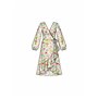 NEW LOOK UN6750A Robe portefeuille pour femme avec longueurs et manches variantes A (38-40-42-44-46-48-50)