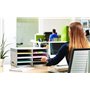Fellowes 0875006 Trieur de bureau Banker Box System Gris