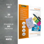 Pack de 25 Feuilles à plastifier