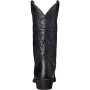 LAIYUTING Bottes de cowboy vintage western pour homme en cuir vintage brodées bottes pointues bottines à plateforme tube moyen