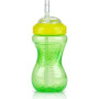 Lot de 3 tasses anti-fuite - NUBY - Paille flexible - Mixte