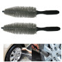 Voiture Brosse Nettoyage Puor Jantes Brosses Jantes de Voiture Brosses Nettoyage Roue de Voiture Set Pneu de VéLos avec Nettoyag