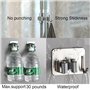 SyiXute 2 Pièces Porte Balai,Acier Inoxydable Porte Balais Mural,Adhésif Mop Support Avec Crochets pour Cuisine Salle de Bain Ja