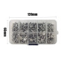 SyiXute 240 Pcs M4 Vis Autotaraudeuse,304 Acier Inoxydable Vis à Tête Plate Croisée,10 mm 12 mm Autotaraudeuse Vis à Bois,Avec B