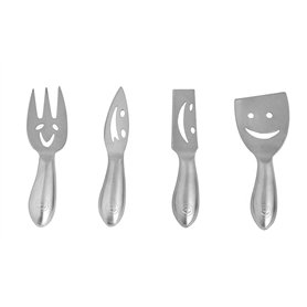 NewlineNY Acier inoxydable 4 pièces ensemble de couteaux à fromage