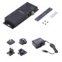 StarTech.com Adaptateur Série vers Ethernet, 4 Ports, Serveur de Dispositifs Sériels IP, Convertisseur RJ45 LAN vers DB9, TAA