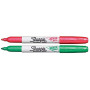 rouge rubis et vert émeraude