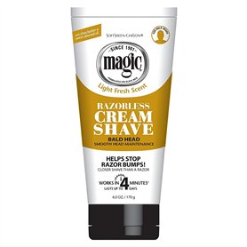 Magic Crème Épilation & Rasage Entretien Tête Chauve Lisse 170g