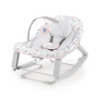 INGENUITY Transat bébé bascule évolutif 3-en-1 Keep Cozy -Burst- 3 Positions: arche avec jouets peluches amovible