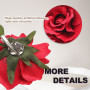 7 Pièces Fleur Broche Tête Ornement Mariée Femmes Rose Fleur Accessoires De Cheveux Pince À Cheveux De Mariage Danseuse De Flame