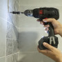 BLUESEABUY 2 Pièces Adaptateurs de Douille 1/2" Carré à 1/4" Adaptateur Impact Cle a Choc Convertisseur de Libération Rapide pou