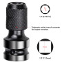 BLUESEABUY 2 Pièces Adaptateurs de Douille 1/2" Carré à 1/4" Adaptateur Impact Cle a Choc Convertisseur de Libération Rapide pou