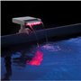Intex 28090E - Cascade hydroélectrique innovante à 3 LED multicolores - Pour piscine hors sol - Blanc