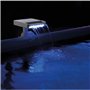 Intex 28090E - Cascade hydroélectrique innovante à 3 LED multicolores - Pour piscine hors sol - Blanc