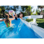 Intex 28090E - Cascade hydroélectrique innovante à 3 LED multicolores - Pour piscine hors sol - Blanc