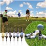 Srvauyea 6 Pièces Tees de Golf Bouteille de Bière, Tees de Golf en Plastique, Tees de Golf Amusants, Tees de Golf Novelty Cadeau