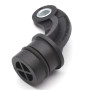 HAOTOM Boîtier de thermostat de refroidissement du moteur du carter de vilebrequin Bouchon J Pour Audi A4 1.8T 2002 2003 2004 20