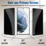 [3 Pièces] Anti-Espion Verre Trempé pour Samsung Galaxy S21 FE, Protecteur D'écran de Confidentialité, 9H Dureté Film Protecteur