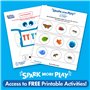 Learning Resources Globe terrestre parlant GeoSafari Jr, Bleu