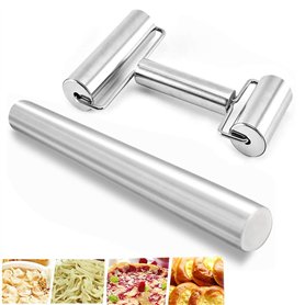 Acier Inoxydable Rouleau à Pâtisserie Rolling