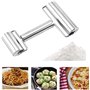 Acier Inoxydable Rouleau à Pâtisserie Rolling, Jicyor 2pcs Pâte à Pâtisserie Métal Antiadhésif Parfait L'outil de Rouleau de Pât