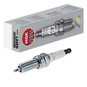 NGK Bougie d'allumage 9723 Électrode centrale à l'iridium 1-électrode de masse Antiparasitage 5kOhm avec siège à garniture plate