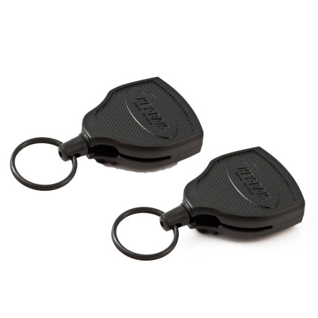 Key-Bak Super 48 Lot de 2 porte-clés auto-rétractables professionnels avec cordon en Kevlar rétractable