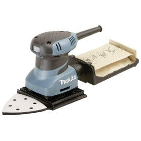 Ponceuse vibrante 200W 112 x 190mm en coffret MAKPAC - MAKITA BO4565J