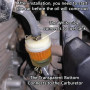 tuyau à essence 3 pièces de 15 cm de tuyau de carburant de 5 mm