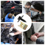 ANBOO 80 Pièces U-Clip Et De Vis De Fixation Clips De Carrosserie Universels, Agrafes Voiture Et Vis Métal, Clips De Fixation Au