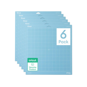 Cricut LightGrip Lot de 6 tapis pour machines Explore & Maker - Idéal pour le papier standard