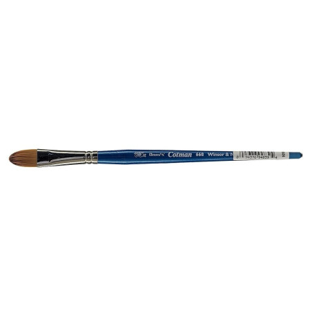 Winsor & Newton Cotman Pinceau Aquarelle Série 668 Usé Bombé Manche Court 13mm