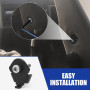 JESTOP Kit de réparation d'accoudoir pour VW T4, kit de réparation de plateau Caravelle 4 pièces, pièces de réparation d'accoudo