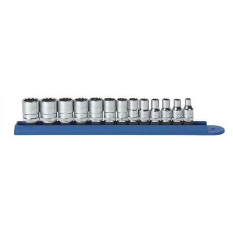 GearWrench 80306 Jeu de Douilles Standard 12 Pts 1/4"