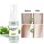 Spray Dépilatoire, 8 Minutes Spray Épilatoire pour Femmes et Hommes, Aucune stimulation douce Enlevez rapidement les cheveux, 30