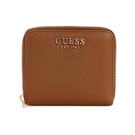 GUESS Laurel SLG Small Zip Around Wallet S Cognac
