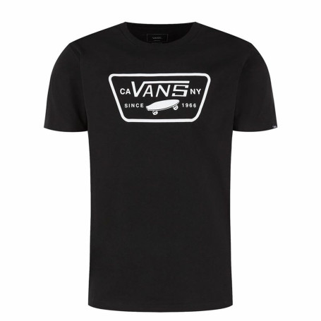 T-shirt à manches courtes homme Vans Mn Full Patch Blanc Noir