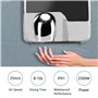 Modundry Professionnel Sèche-Mains à Bec Acier Inoxydable Automatique Électrique Commercial et ménage