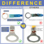 haisstronica Lot de 520 connecteurs de fils thermorétractables de qualité marine - Kit de connecteurs électriques en cuivre roug