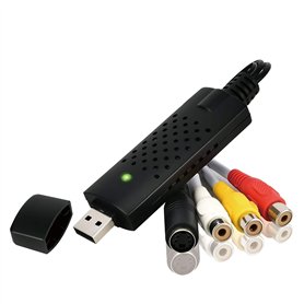 Rybozen RCA Le convertisseur Audio/vidéo USB 2.0 numérise et édite la vidéo de n'importe Quelle Source analogique Comprenant Le