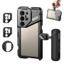 NEEWER S24 Ultra Stabilisateur de Cage de téléphone avec poignée latérale